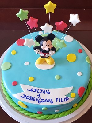 Mickey Mouse torta