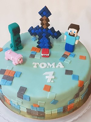 Minecraft torte