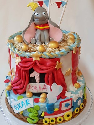 Dječja torta slonić Dumbo
