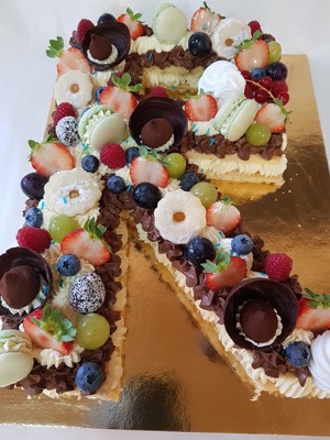 Torta u obliku slova, Alphabet cake